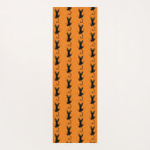 おもしろいスライド猫の引っかき傷 爪と足 ヨガマット (裏面)