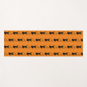 おもしろいスライド猫の引っかき傷 爪と足 ヨガマット (正面(横))