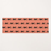 おもしろいスライド猫の引っかき傷 爪と足 ヨガマット (正面(横))