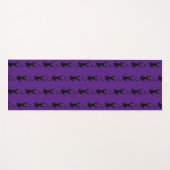 おもしろいスライド猫の引っかき傷 爪と足 ヨガマット (正面(横))