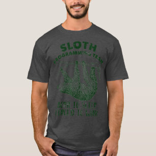 おもしろいスロスプログラミングスロス開発者コーディング Tシャツ
