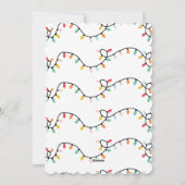 おもしろいスロートカラフルのクリスマスフォト シーズンカード (裏面)