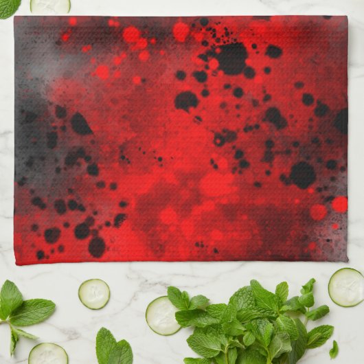 おもしろいス絵を描プレイ効果ティータオル キッチンタオル (折り畳み)