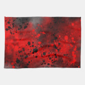 おもしろいス絵を描プレイ効果ティータオル キッチンタオル (横)