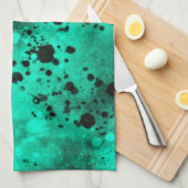 おもしろいス絵を描プレイ効果ティータオル キッチンタオル (四つ折り)