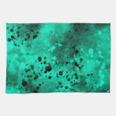 おもしろいス絵を描プレイ効果ティータオル キッチンタオル (横)