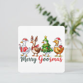 おもしろいス間抜けグース 招待状 (スタンド正面)