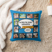 おもしろいズ最高のスグランパフォトブルー クッション (ブランケット)