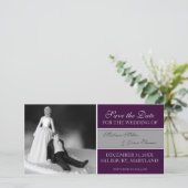 おもしろいセーブ・ザ・デート案内{紫} セーブザデート (スタンド正面)