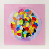 おもしろいゼリーキャンディビーンウォーター色 ジグソーパズル (横)