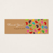 おもしろいゼリービーンズ子供の誕生日パーティーDIYギフトラベル (正面)