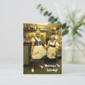 おもしろいソルバン葉書！ ポストカード (スタンド正面)