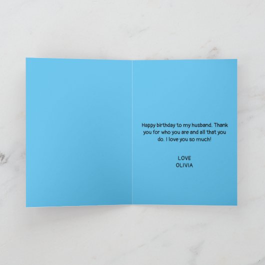 おもしろいソーセージドッグスナーキー夫60誕生日 カード (内部)