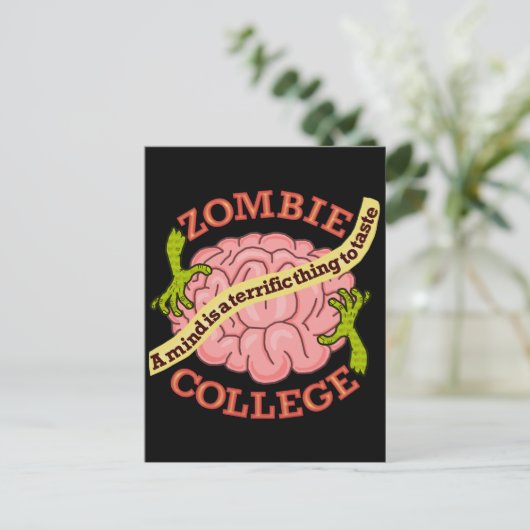 おもしろいゾンビカレッジのロゴ シーズンポストカード (スタンド正面)