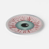 おもしろいゾンビ目紙プレート ペーパープレート (アングル)