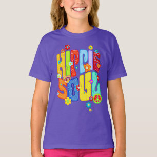 おもしろいタイポグラフィ – ヒッピー・ソウル1 Tシャツ