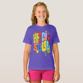 おもしろいタイポグラフィ – ヒッピー・ソウル1 Tシャツ (正面フル)
