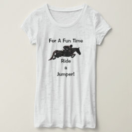 おもしろいタイムはジャンパーに乗れ！ Tシャツ