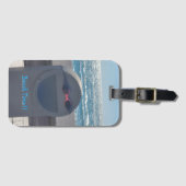 おもしろいタイムカスタマイズ可能なアクリル荷物タグ ラゲッジタグ (正面横)