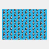 おもしろいタキシドマナティー ラッピングペーパーシート (正面)