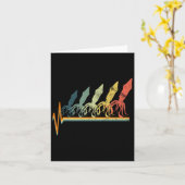 おもしろいタコの海洋生物学生物学者 カード (黄色い花)