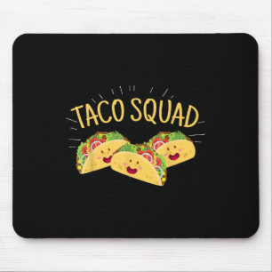 おもしろいタコスクワートメキシコ料理愛好家Teeギフト マウスパッド