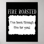 おもしろいタコソースグループハロウィンコスチューム熱火Ro ポスター (正面)