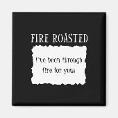 おもしろいタコソースグループハロウィンコスチューム熱火Ro マグネット (正面)