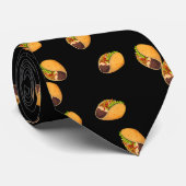 おもしろいタコ好きメキシコ料理 ネクタイ (ロール)