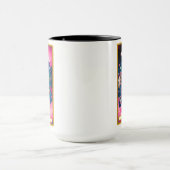 おもしろいタロットカード/女性のカーボーイ マグカップ (中央)