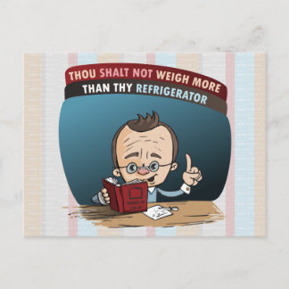 おもしろいダイエット減量 ポストカード