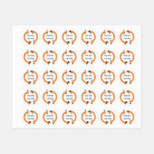 おもしろいダシュント犬の名前 ラベル (シート)