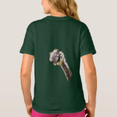 おもしろいダチョウTシャツ Tシャツ (裏面)