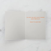 おもしろいダックス父の日札 カード (内部)