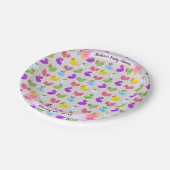 おもしろいダックス紙プレート ペーパープレート (アングル)