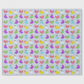 おもしろいダックラッピング紙 ラッピングペーパー (フラット)