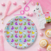 おもしろいダック紙プレート(バナーなし) ペーパープレート (パーティー)