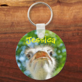 おもしろいダリガーリーヒ名 キーホルダー (正面)