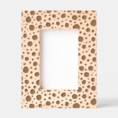 おもしろいダルマチアスポットパターン レーザー彫刻フレーム (正面)