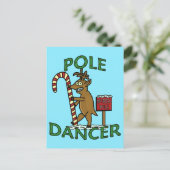 おもしろいダンサークリスマストナディアプン シーズンポストカード (スタンド正面)