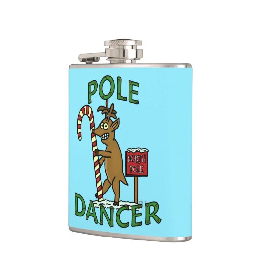 おもしろいダンサークリスマストナディアプン フラスク (左)