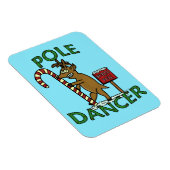 おもしろいダンサークリスマストナディアプン マグネット (右側)