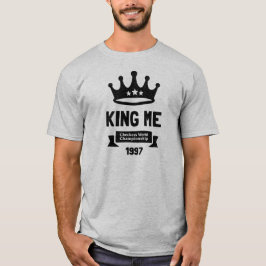おもしろいチェッカーBoard Game: King Me Tシャツ