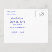 おもしろいチェックリスト日付の保存 案内ポストカード (裏面)