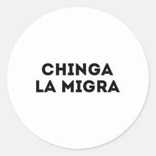 おもしろいチェンガ・ラ・ミラ・メキシコ縁どン・パトロー・レジスト ラウンドシール