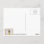 おもしろいチキンビバリーヒルズマグショットはがき! ポストカード (裏面)