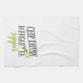 おもしろいチップディピンマルガリタシピンメキシコ食品 キッチンタオル (横)