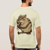おもしろいチムン食べ物クのトウモロコシの人 Tシャツ (裏面)