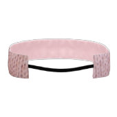 おもしろいチュンキーニットカラフル編ストライプみ アスレチックヘッドバンド (裏面)