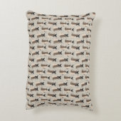 おもしろいチワフアアクセント枕とハート アクセントクッション (裏面(縦))